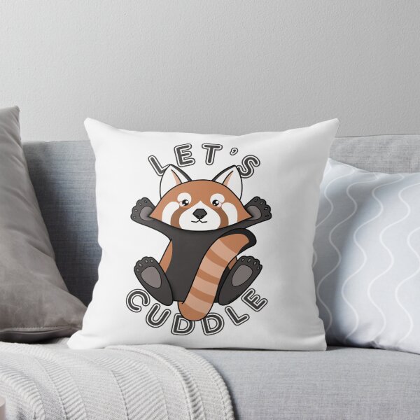 Item preview, Lets cuddle a cute red panda designed and sold by rainbowcho.