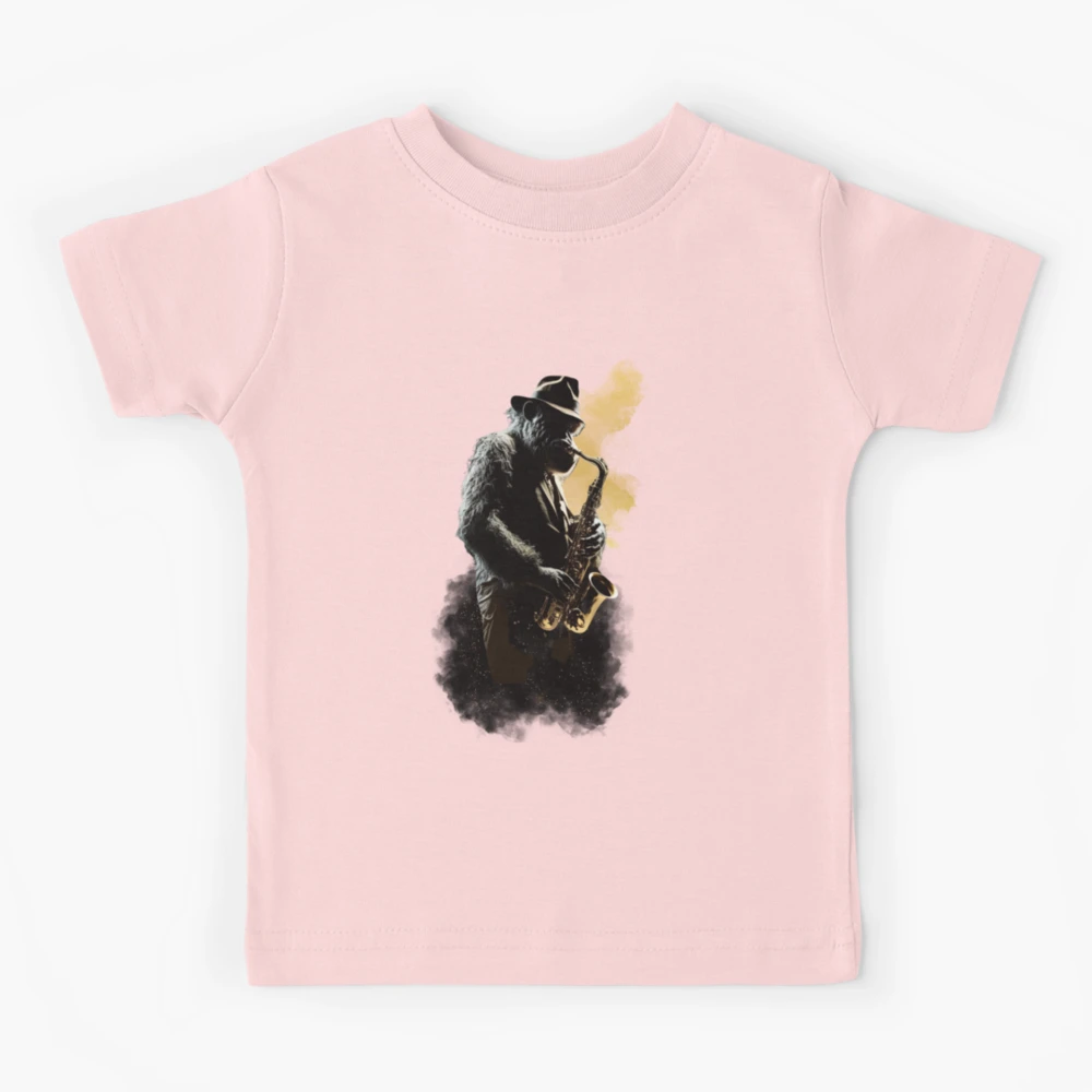 NEW The Mountain Big Face Cymbal Monkey Kids T-Shirt 100% Cotton--Clearance