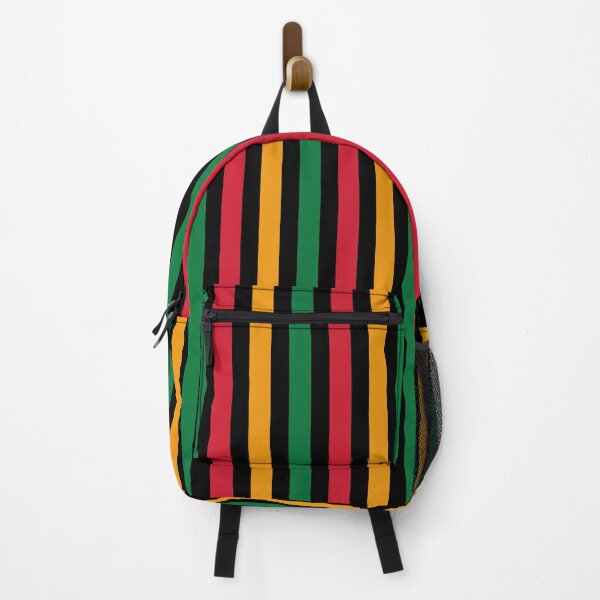 Item preview, Pan American Red Black Yellow and Green Stripe Pattern designed and sold by aprilsims.