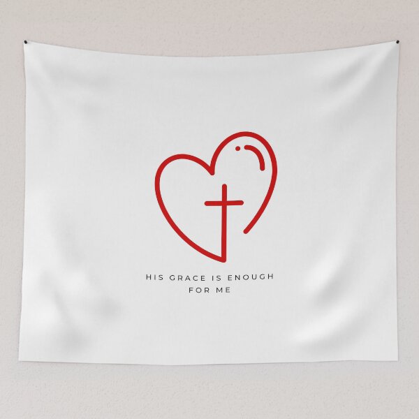Item preview, His Grace is Enough for Me V10 designed and sold by Family Journey with God.