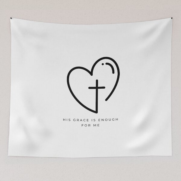Item preview, His Grace is Enough for Me V11 designed and sold by Family Journey with God.