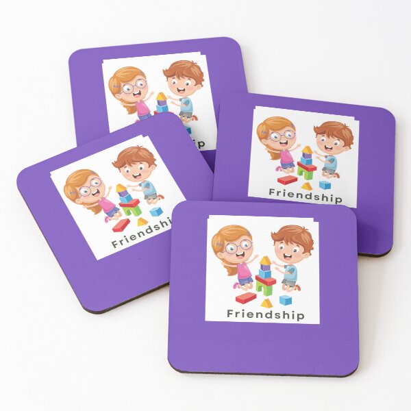 Item preview, Friendship - Kids - Purple designed and sold by 743Designs.