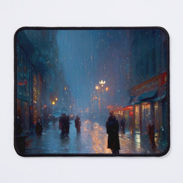 Item preview, A Rainy December Night in Old Montréal designed and sold by daniel iorio.