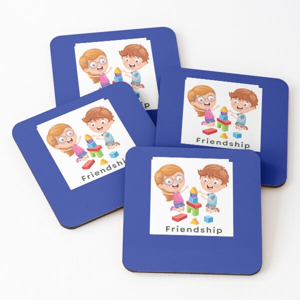 Item preview, Friendship - Kids - Blue designed and sold by 743Designs.