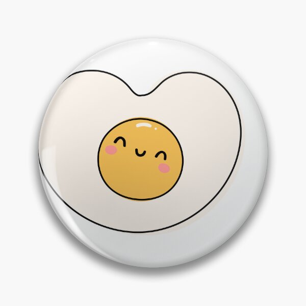 Item preview, Egg Boobies | Over Easy | Kawaii food designed and sold by AllPunAndGames.