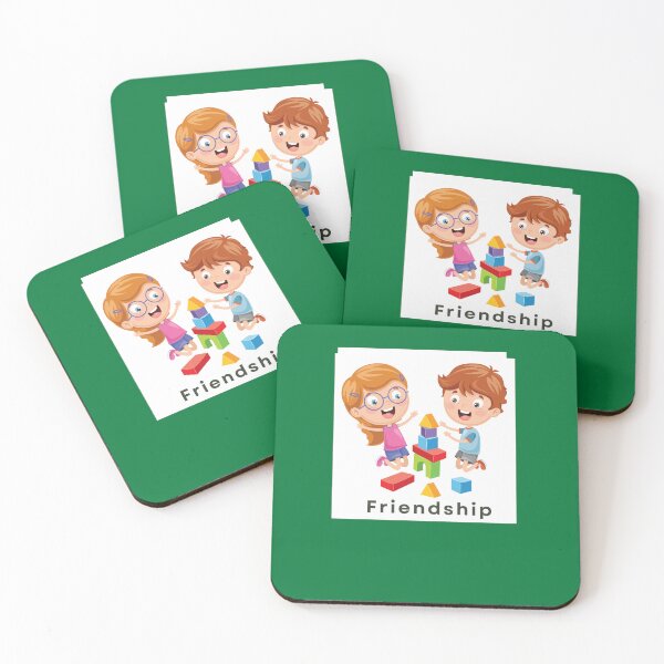Item preview, Friendship - Kids - Green designed and sold by 743Designs.