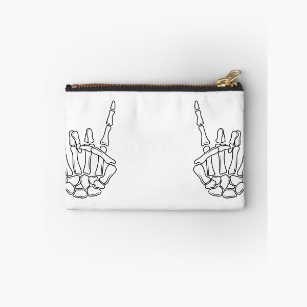 Item preview, Skelton Rock Hand Boobies | Rock N Roll | Music designed and sold by AllPunAndGames.