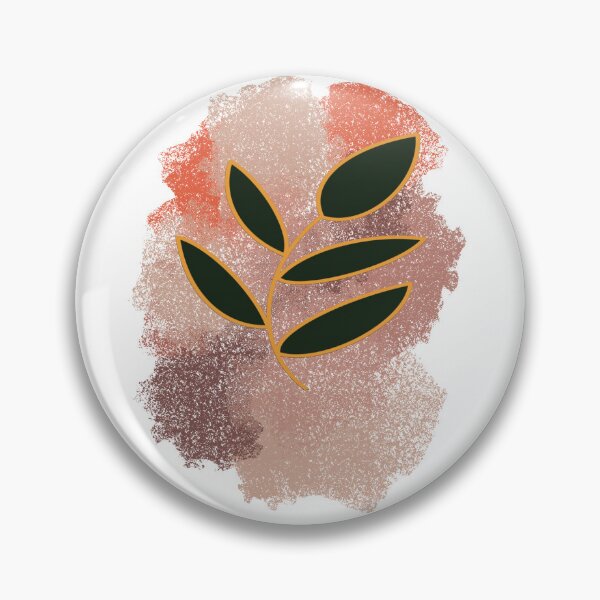 Item preview,  Boho botanical leaves chic rustic designed and sold by chuckletuckle.