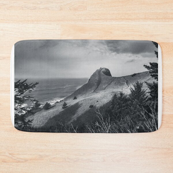 Item preview, God's Thumb Photograph - Oregon Coast - Black and White designed and sold by LaLunaWinters.