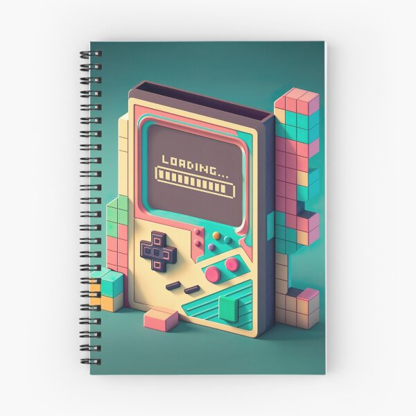 Item preview, Loading - Retro Handheld Video Game Console Voxel Art designed and sold by mhart64.