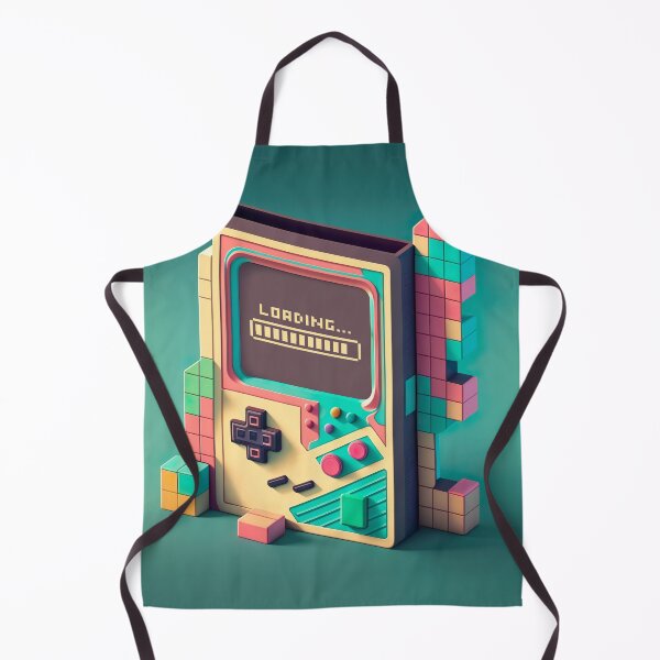 Item preview, Loading - Retro Handheld Video Game Console Voxel Art designed and sold by mhart64.