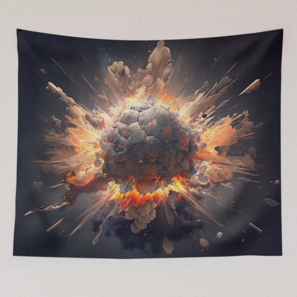 Item preview,  Sonic Explosion of Color Splendor: Exploring Tension through Paint designed and sold by DaniFantasy.