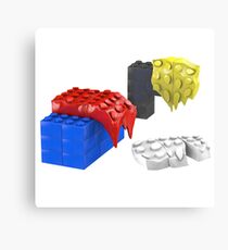 Dali Toy Bricks Metal Print