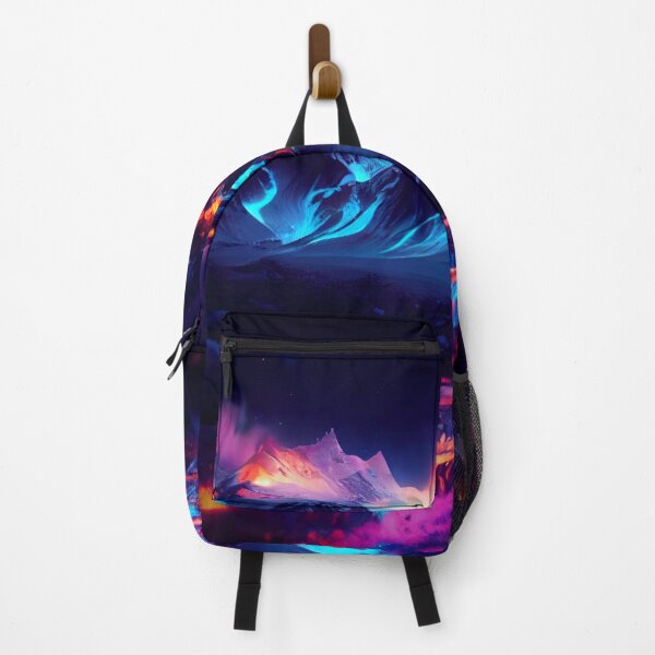 Item preview, Fantasy Landscape Art, Glowing Mountains designed and sold by Fantasy Masterpiece.