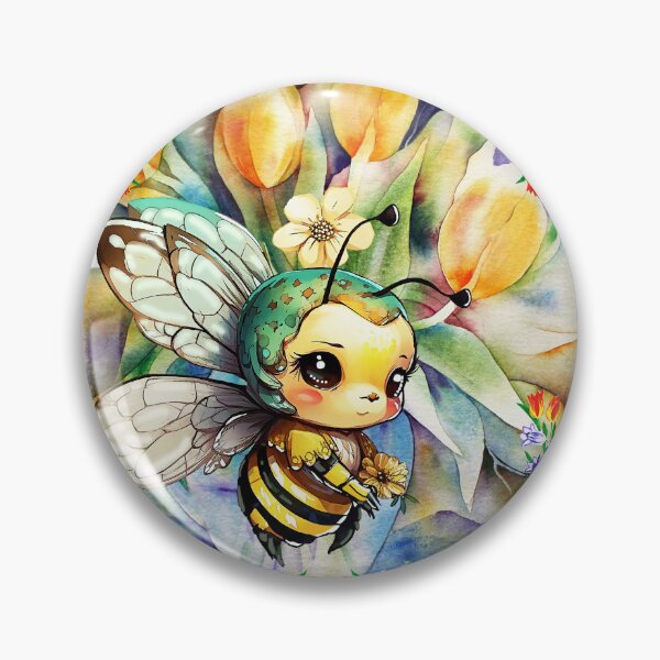 Item preview, WORKER BEE LOVES FLOWERS designed and sold by Tammera.