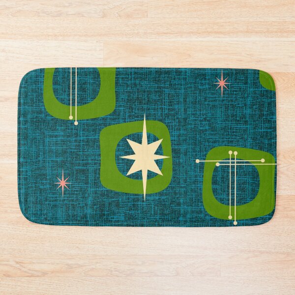 Item preview, Abstract Atomic in Blue designed and sold by StarLiteRetro.