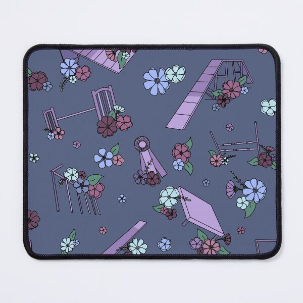Item preview, Floral Dog Agility Equipment - Dark designed and sold by balti014.