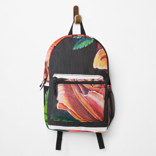 Item preview, Orange Rose Flower Painting designed and sold by Sarah Lara.