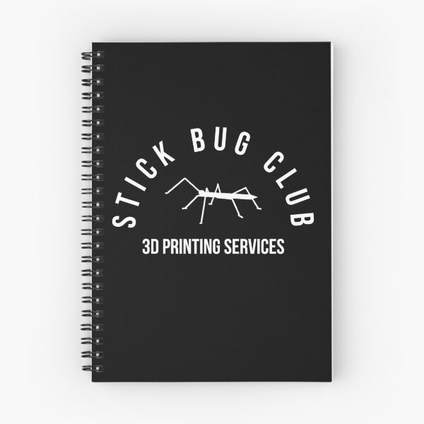 Item preview, White Stick Bug Club Logo designed and sold by StickBugClub.