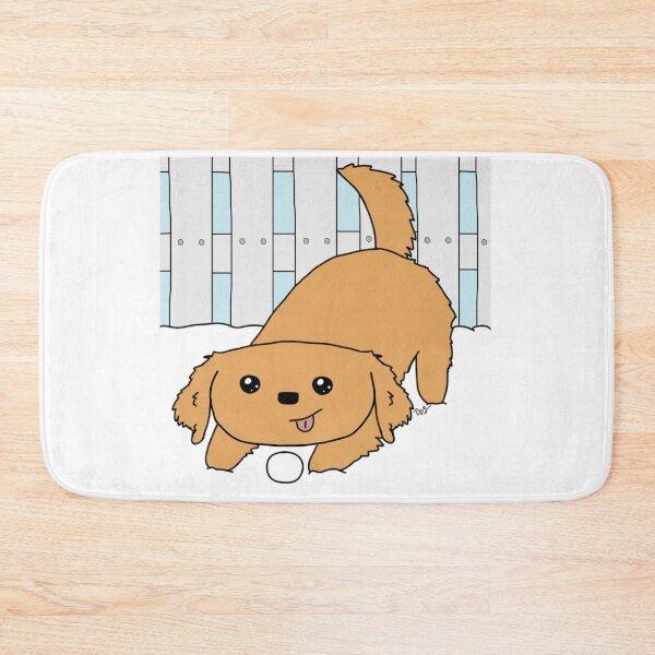Item preview, Golden Playing in the Snow designed and sold by itsjustmebre.