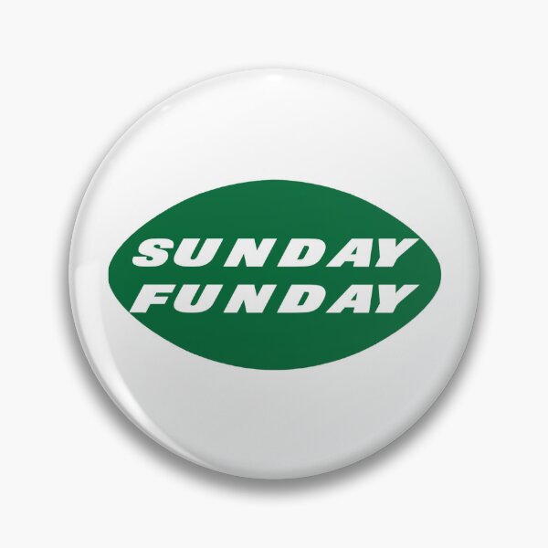 Item preview, Jets Sunday Funday Logo designed and sold by Gang Green Gear.