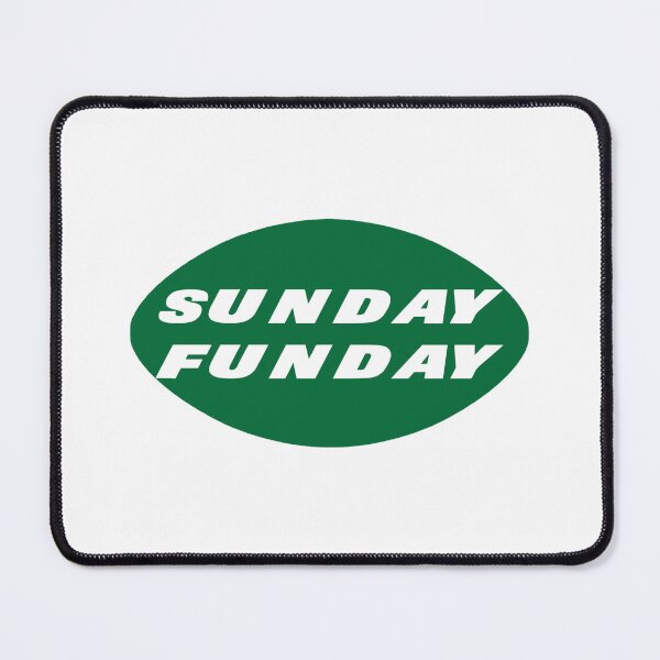 Item preview, Jets Sunday Funday Logo designed and sold by Gang Green Gear.