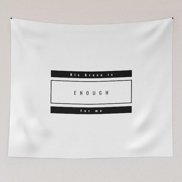 Item preview, His Grace is Enough for Me V14 designed and sold by Family Journey with God.