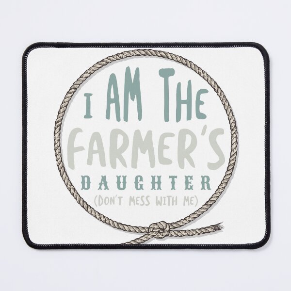 Item preview, Farming I am the Farmer's Daughter designed and sold by whyitsme.