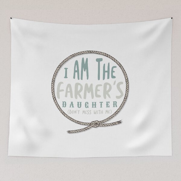 Item preview, Farming I am the Farmer's Daughter designed and sold by whyitsme.