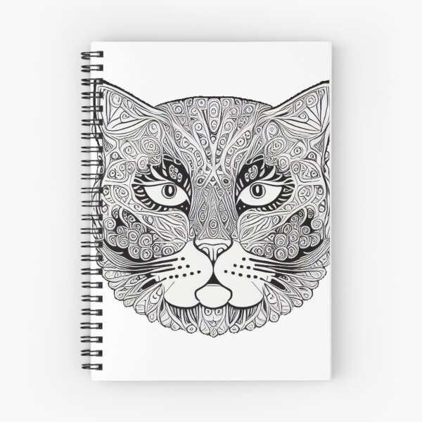 Item preview, mystery cat mandala harmonia designed and sold by SarezArtdesing.