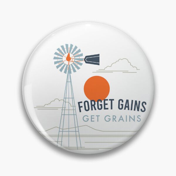 Item preview, Farming Forget Gains Get Grains designed and sold by whyitsme.