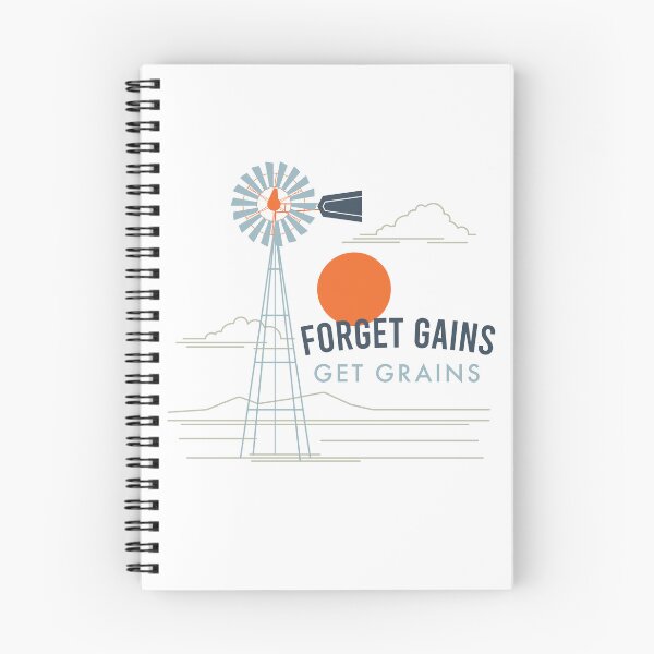 Item preview, Farming Forget Gains Get Grains designed and sold by whyitsme.