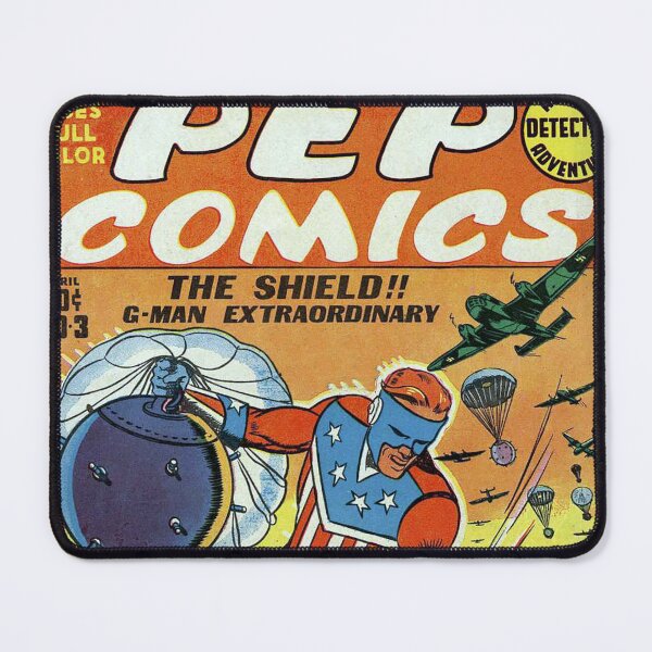 Item preview, PEP Comics, Issue 3 Cover Art, 1940. Introducing 'The Shield' designed and sold by The-Hist-Image.
