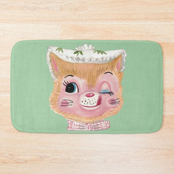 Item preview, Vintage Winking Kitty (no teapot) designed and sold by The kitschy Citrus.