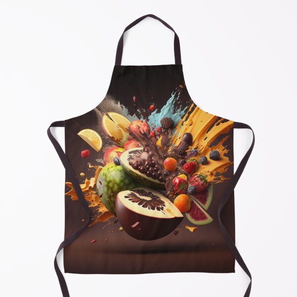 Item preview, Abstract Bomb of Tropical Fruit and Chocolate Flavors designed and sold by DaniFantasy.