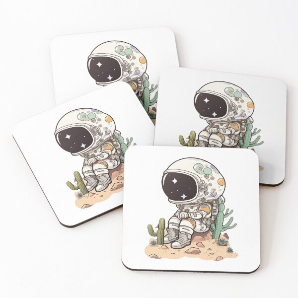 Item preview, astronaut resting designed and sold by Cosmoverso.