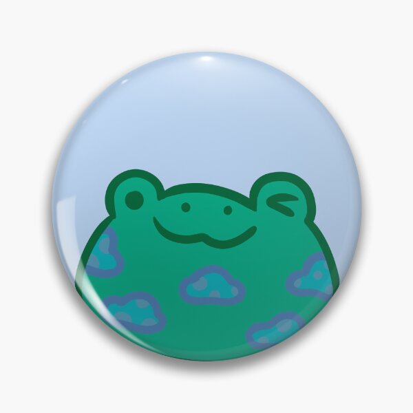 Item preview, Cute Green Frog designed and sold by stationalli.