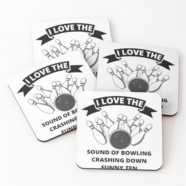 Item preview, i love the sound of bowling crashing down funny ten designed and sold by stor11.