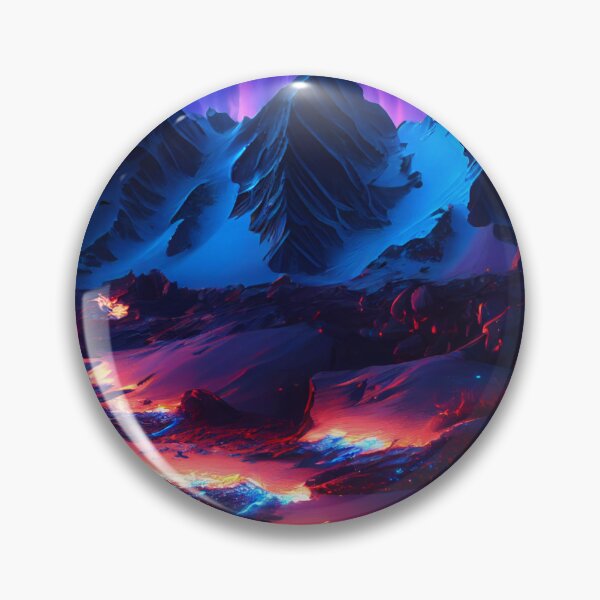 Item preview, Fantasy Landscape Art, Molten Ridge designed and sold by Fantasy Masterpiece.