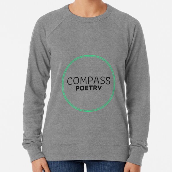 Compass Poetry Lightweight Sweatshirt
