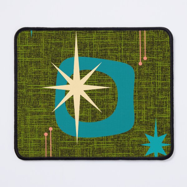 Item preview, Abstract Atomic in Avocado designed and sold by StarLiteRetro.