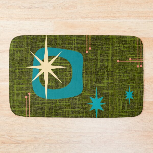 Item preview, Abstract Atomic in Avocado designed and sold by StarLiteRetro.