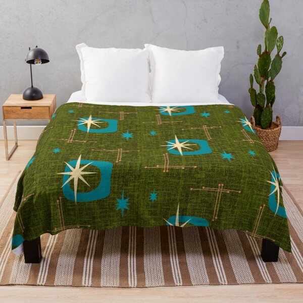 Item preview, Abstract Atomic in Avocado designed and sold by StarLiteRetro.