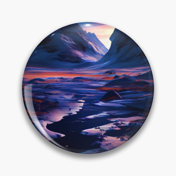 Item preview, Fantasy Landscape Art, Blue Comet designed and sold by Fantasy Masterpiece.