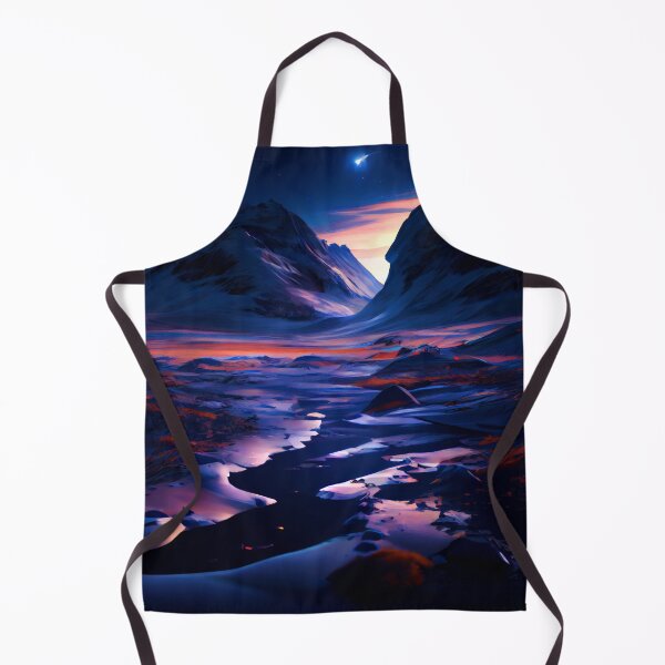 Item preview, Fantasy Landscape Art, Blue Comet designed and sold by Fantasy Masterpiece.
