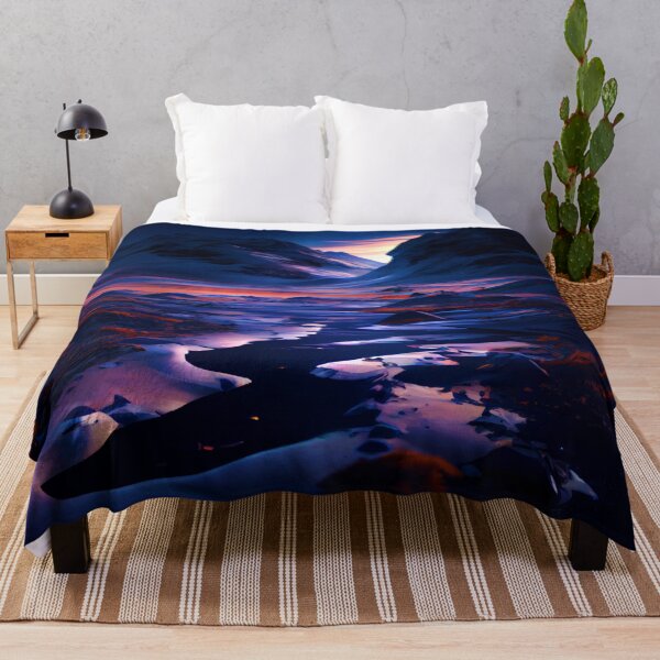 Artikelvorschau, Fantasy Landscape Art, Blue Comet entworfen und verkauft von Fantasy Masterpiece.