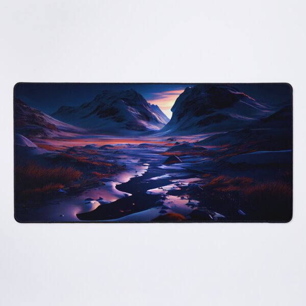 Item preview, Fantasy Landscape Art, Blue Comet designed and sold by Fantasy Masterpiece.