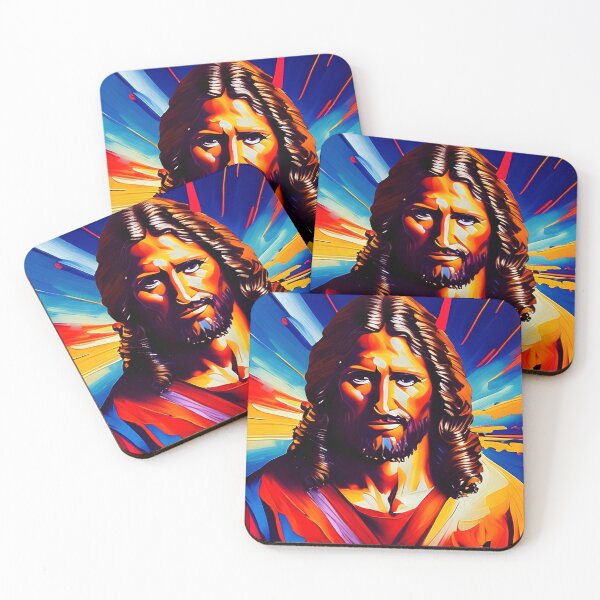 Item preview, Jesus looking a little serious | Spiritual Art | Fine Art | Stickers | Coffee cups | And More New  designed and sold by Kawika AngelArts.
