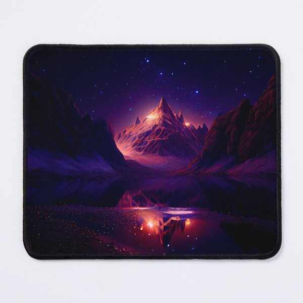 Item preview, Fantasy Landscape Art, Mountain of Mystery designed and sold by Fantasy Masterpiece.