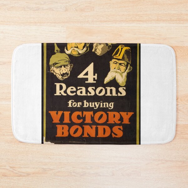 Item preview, 4 Reasons For Buying Victory Bonds - WWI Propaganda designed and sold by Oldetimemercan.